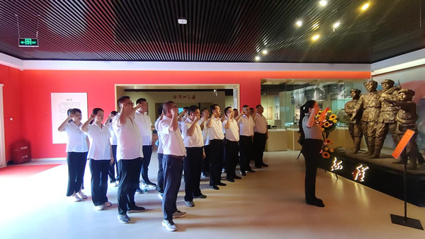 隴運集團公司開展“紅色教育強信念 支部聯建促發(fā)展”主題黨日活動