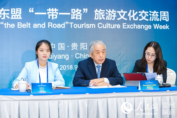 日本—東盟中心秘書長(zhǎng)藤田正。孫一銘 攝